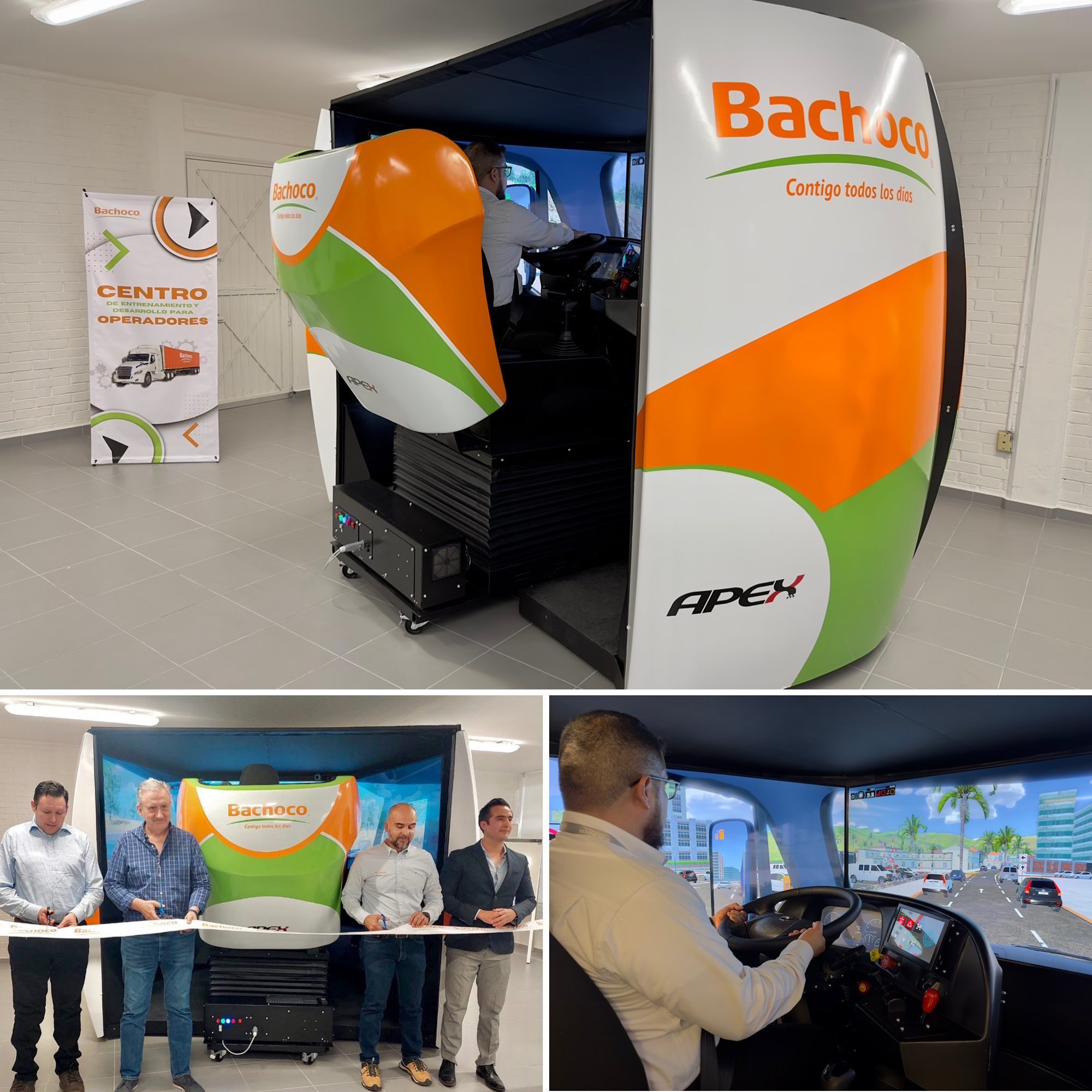 Bachoco opens driver training center with APEX simulators