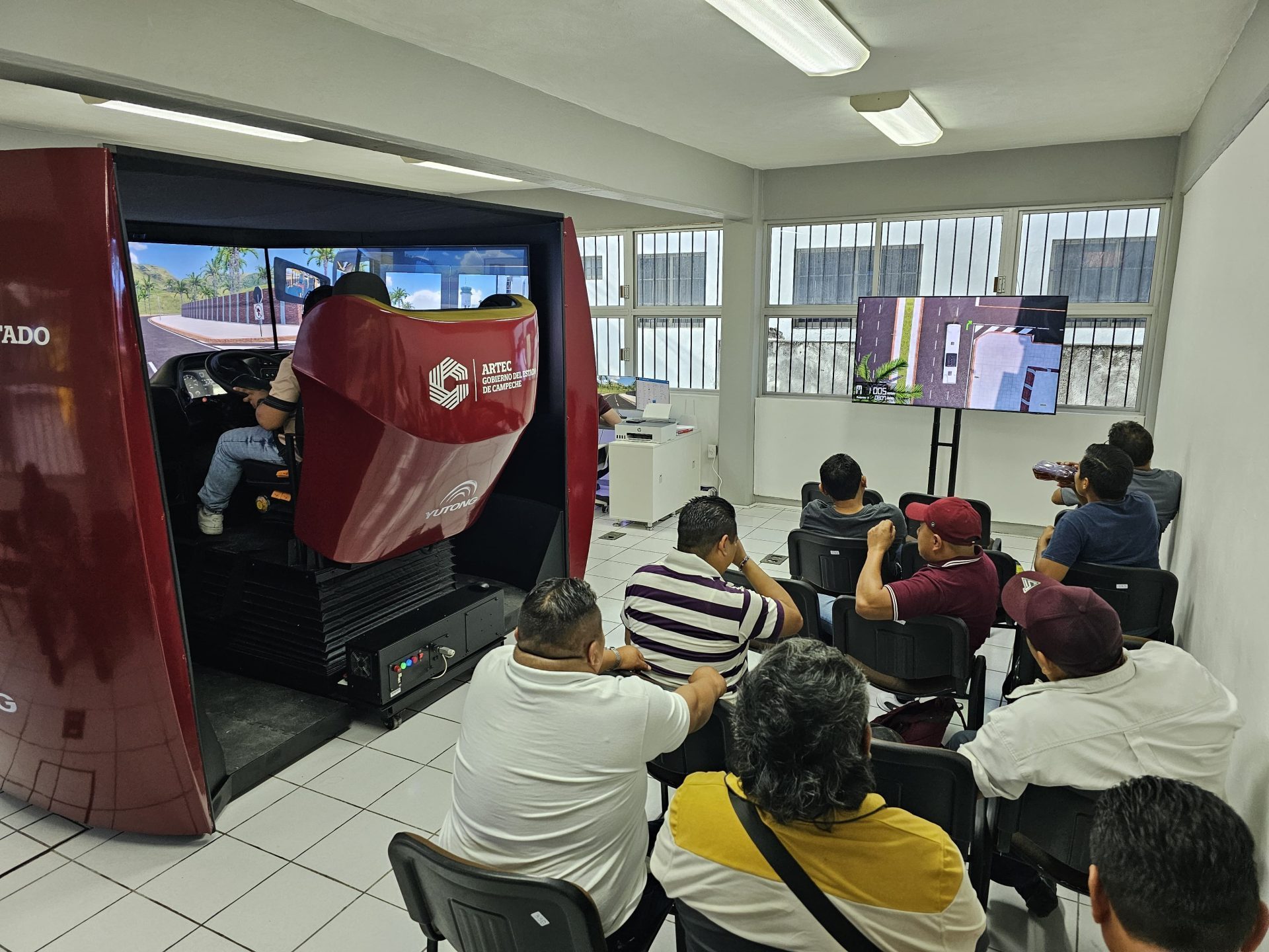 Campeche Modernizes: New Driving Simulator for Public Transit Drivers