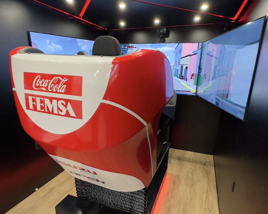 Coca-Cola FEMSA Professionalizes Its Drivers with More Driving Simulators