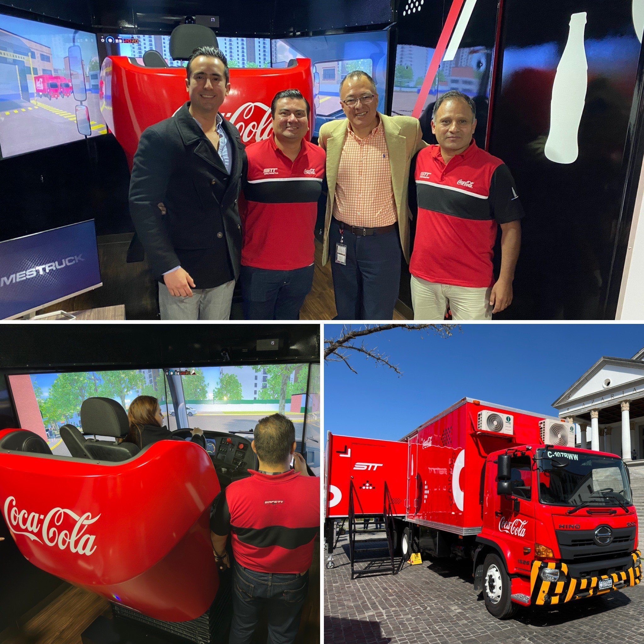 Coca-Cola Guatemala joins the APEX family with its own truck driving simulator