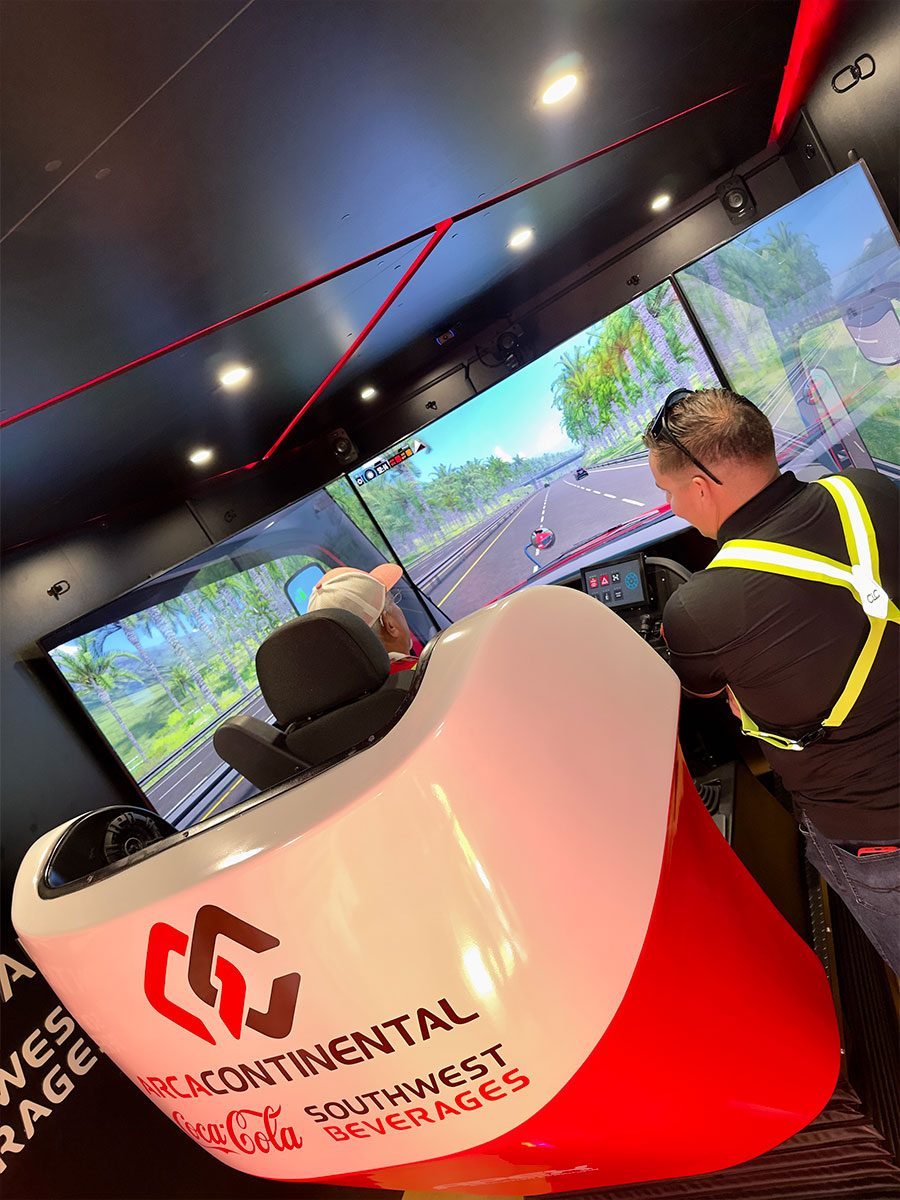 Coca-Cola Southwest Beverages acquires APEX Truck Driving Simulator