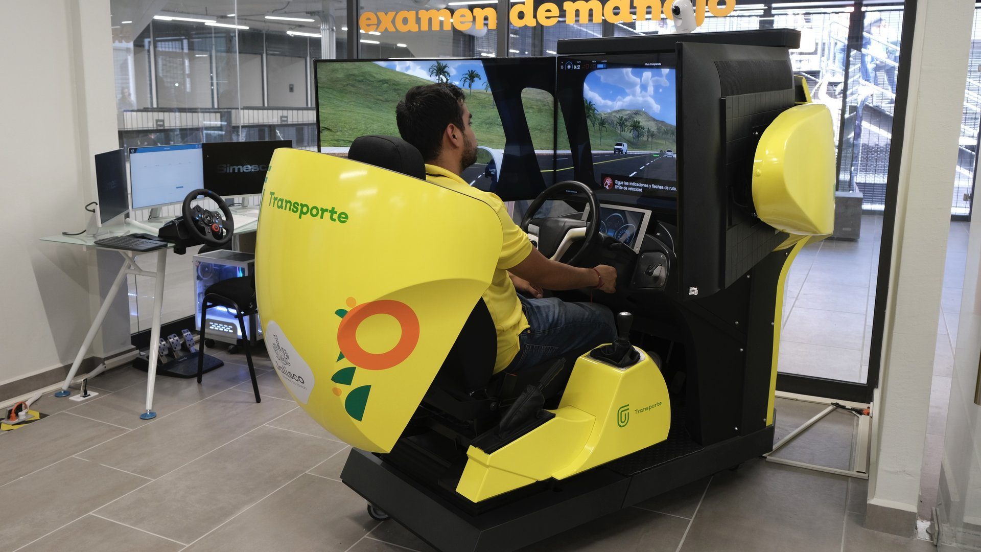 SECOND DRIVER'S LICENSE TESTING SIMULATOR OPENS IN JALISCO