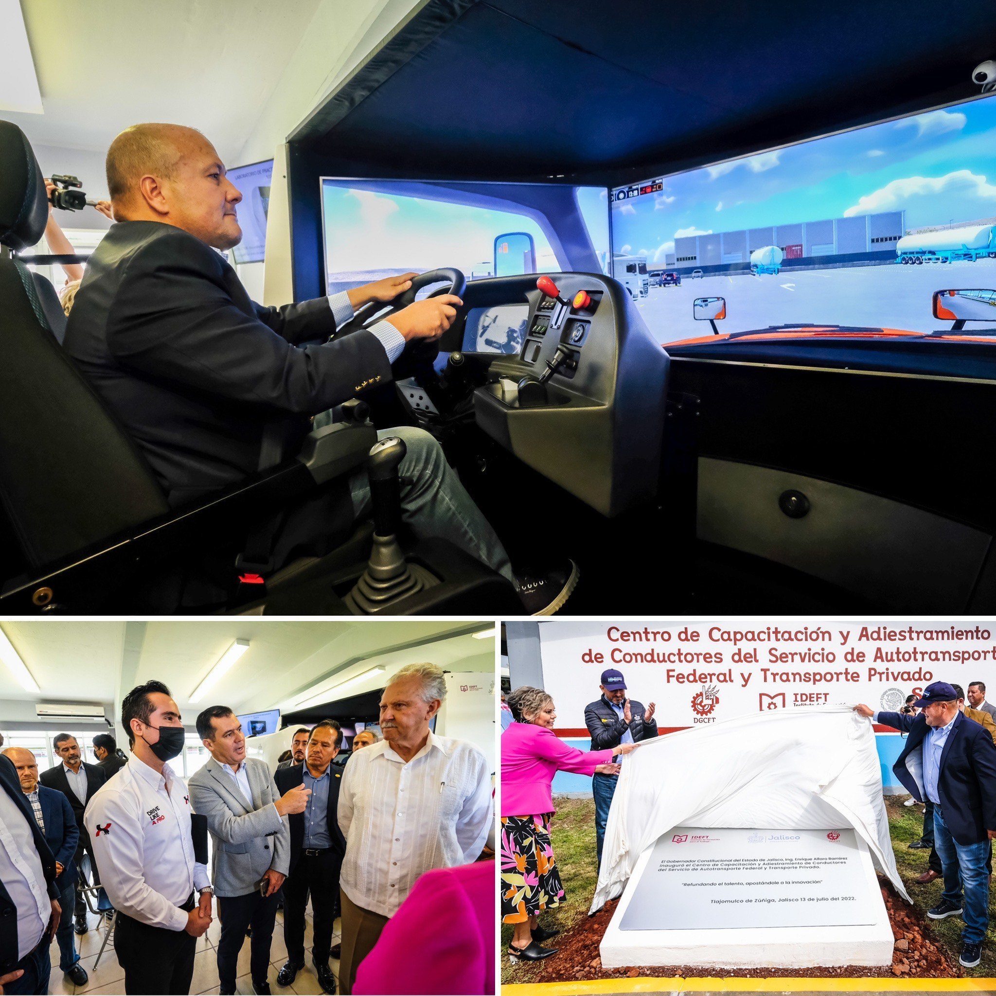 JALISCO OPENS TRUCK DRIVER TRAINING CENTER WITH A DRIVING SIMULATOR