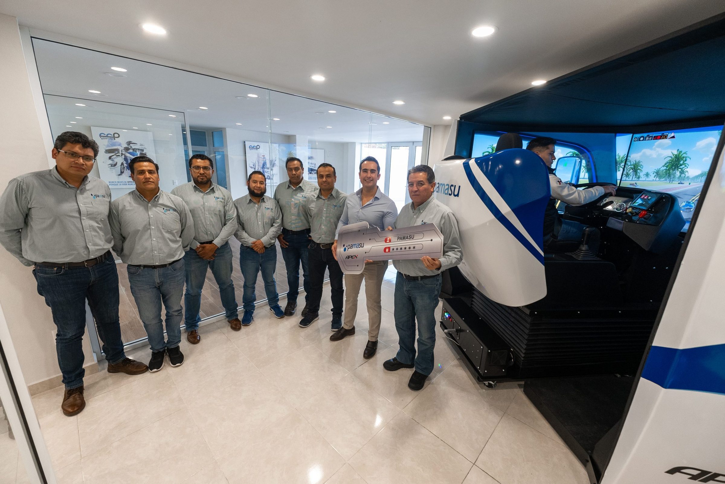 PAMASU TRANSFORMS ITS DRIVER PIPELINE WITH A TRUCK DRIVING SIMULATOR