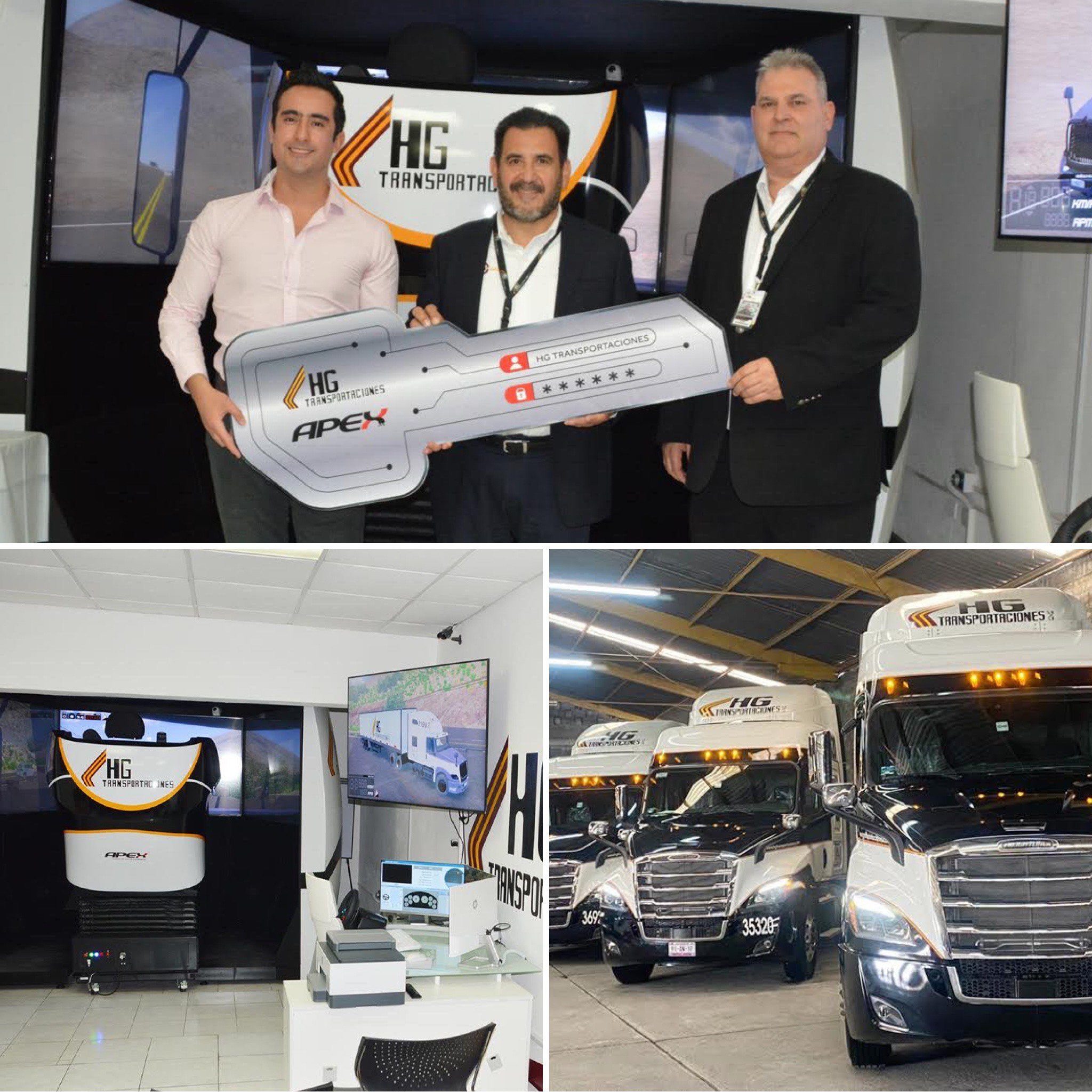 HG Transportaciones strengthens driver professionalization with a truck driving simulator