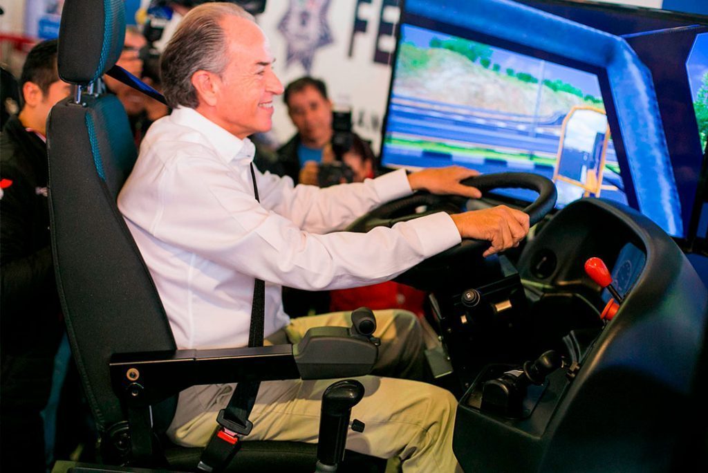 Grand opening of the National Trucking School