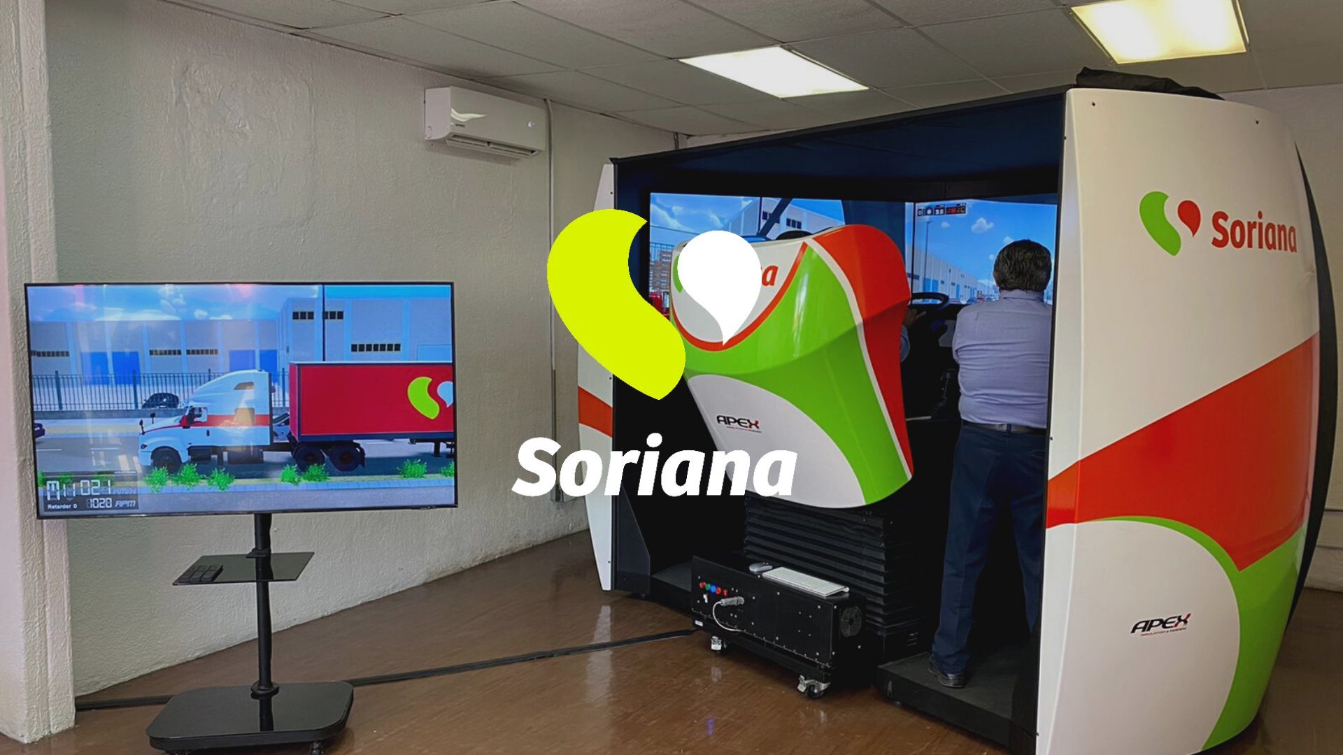 Continuous improvement in Soriana's logistics with a truck driving simulator
