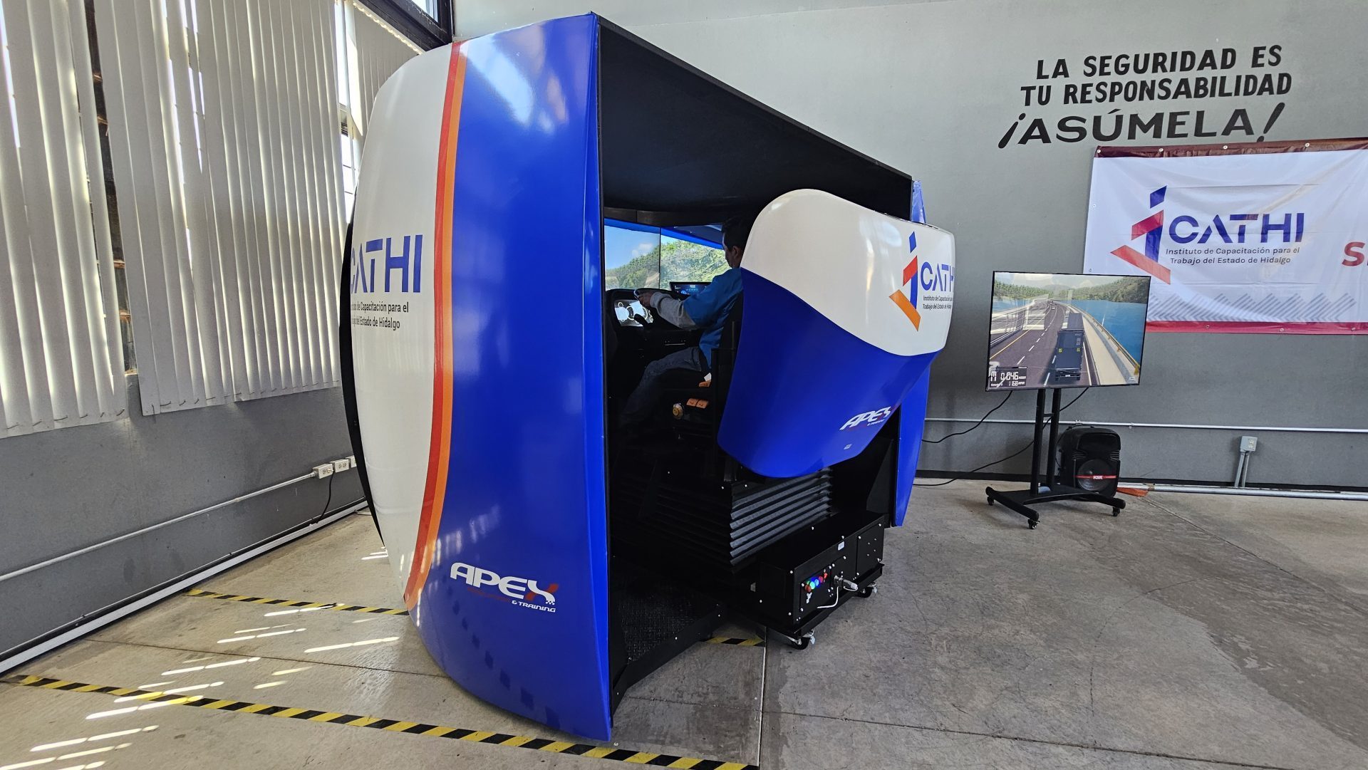 Logistics Innovation: The New Truck Driving Simulator at ICATHI Atitalaquia