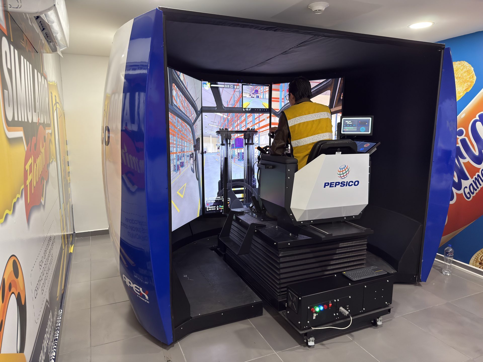 PepsiCo Strengthens Operator Training with 3 Forklift Simulators