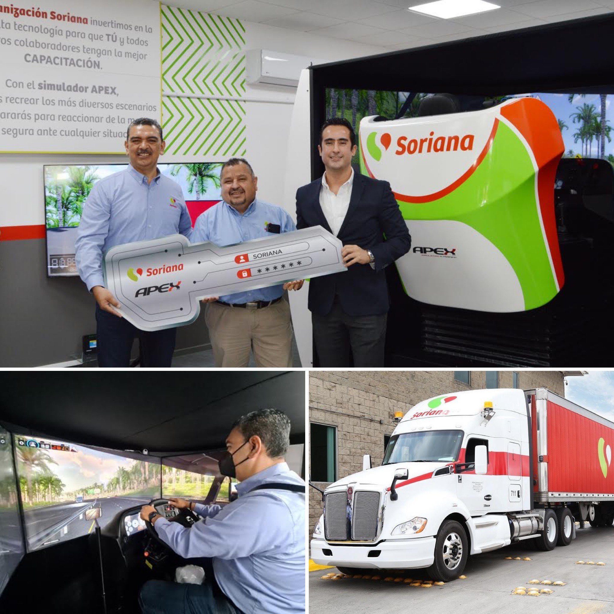 SORIANA ON THE ROAD TO PROFESSIONALIZATION WITH APEX SIMULATORS
