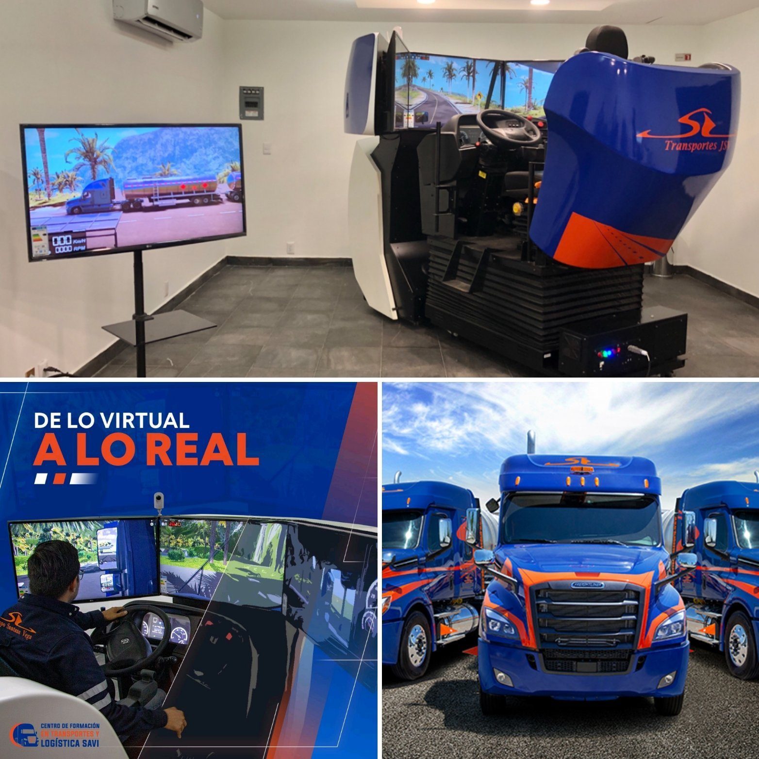 Transportes JSV powers safe logistics through simulator training